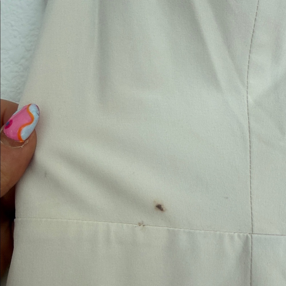 Carbon38 Elegant Cream Midi Dress NWT - Picture 6 of 9